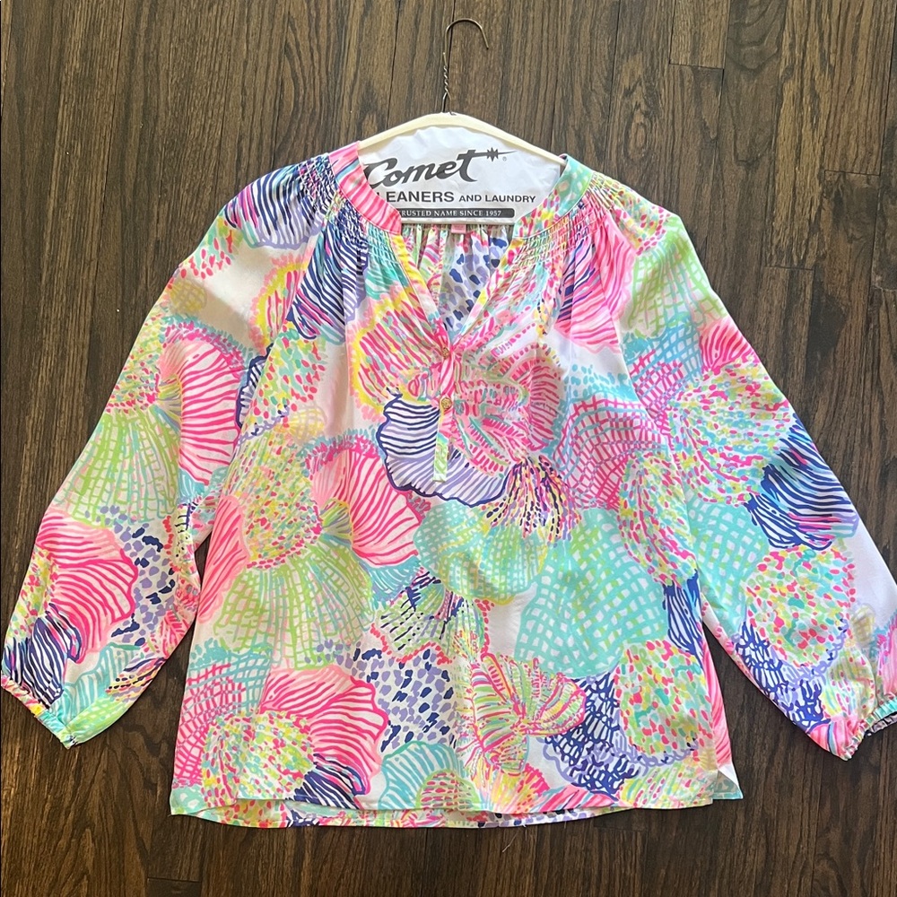 Lilly Pulitzer Colorful Women's Blouse
